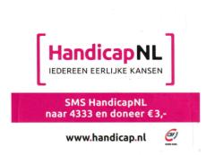 HandicapNL Collectant Goede Doelenweek