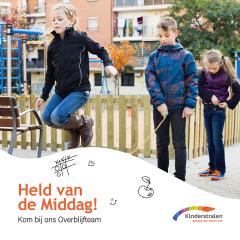 Kinderstralen  Kom helpen op de overblijf!