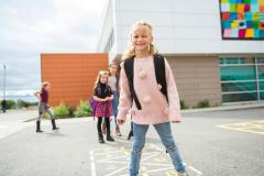 Kinderstralen  Vrijwilliger MKC aan de Oosterplas