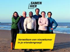 Samen Hier Welkom Groepen gezocht: laat je samen matchen met een nieuwkomer!