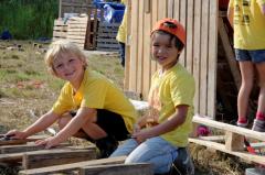 YMCA Nederland  Jeugdbegeleiding (6-8, 8-10, 10-12 jaar) bij een huttenbouwweek